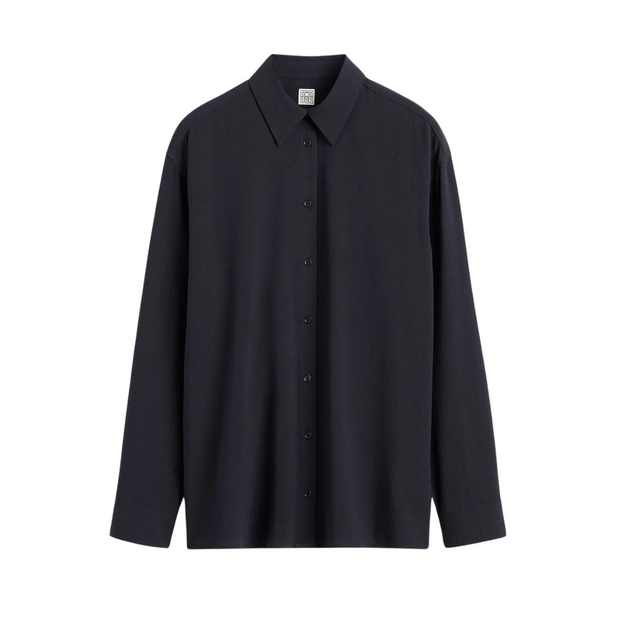 Classic Navy Fluid Shirt