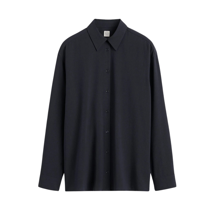 Classic Navy Fluid Shirt