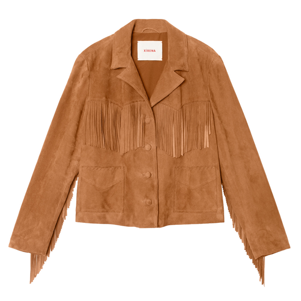 Mustang Suede Fringe Jacket