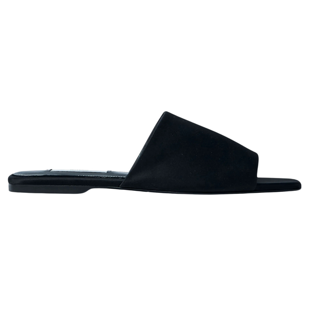 Satin Bandeau Slides