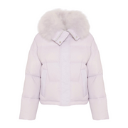 Lilac Short Down Jacket