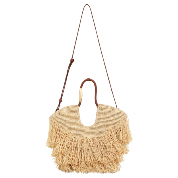 Smal Goldentime Fringe Tote