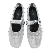 Mesh & Mirror Snap Flat