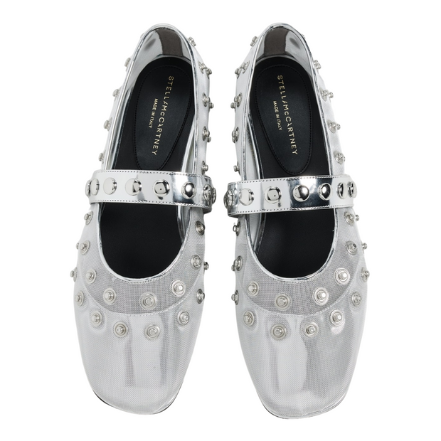 Mesh & Mirror Snap Flat