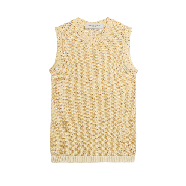 Sequin Mesh Tank