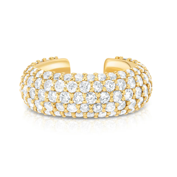 Pave Bombe Ear Cuff