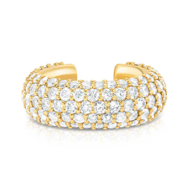 Pave Bombe Ear Cuff