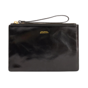 Black Mino Wristlet