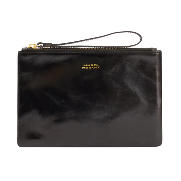 Black Mino Wristlet