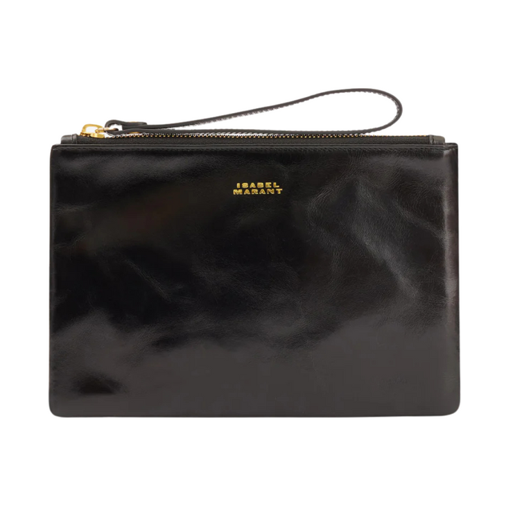 Black Mino Wristlet