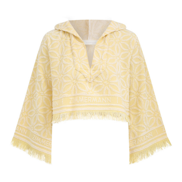 Coco Towelling Hooded Top