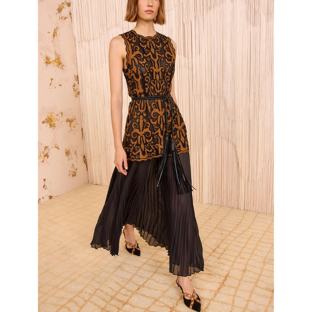 Auryn Applique Dress