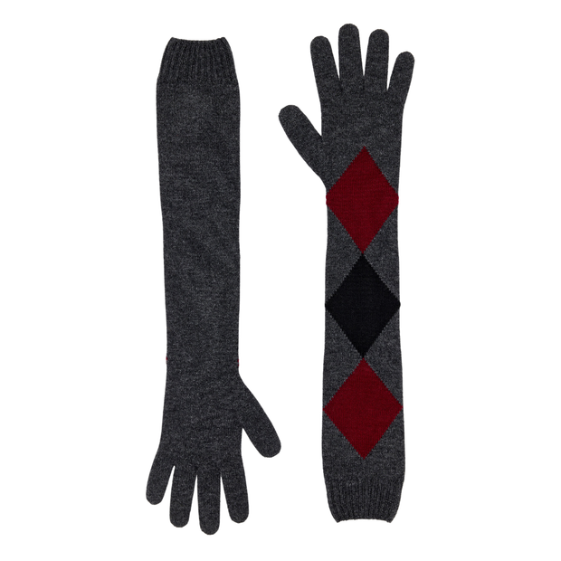 GREY MULTI VIVIAN GLOVES