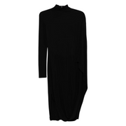 Jersey Midi Cape Dress