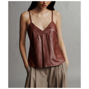 Brick Leather Campbell Cami