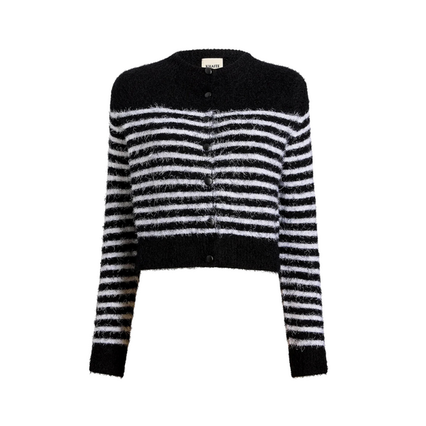 Jules Stripe Eyelash Sweater