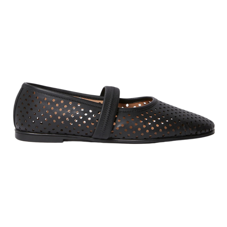 Perforated Ballet Flats