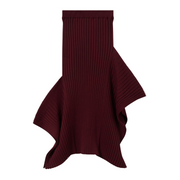 Bordeaux Knit Skirt