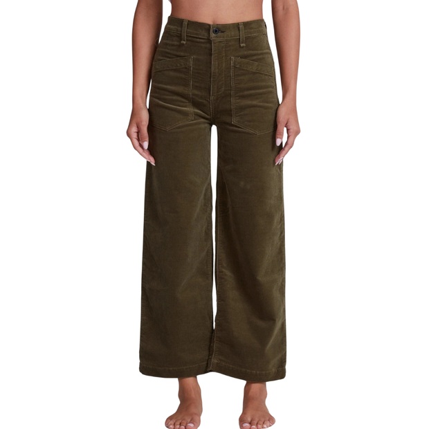 SAFARI GREEN VIRGINIA CORD