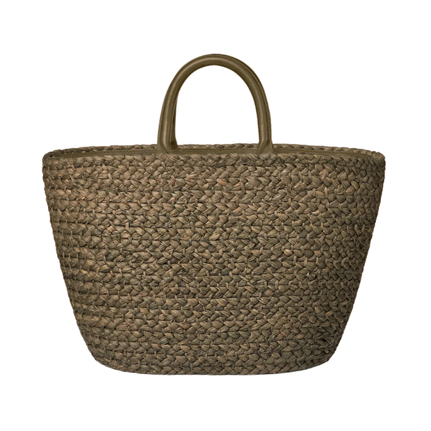 Olive Top Handle Tote