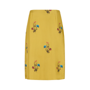 Tulip Silk Printed Skirt