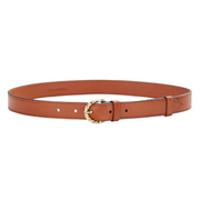 Brown Gia Twisted Buckle Belt