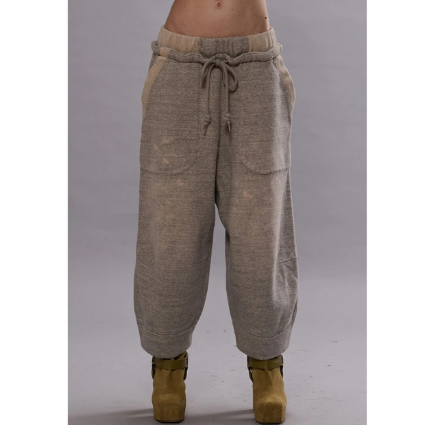 Deconstructed Crop Sweatpant