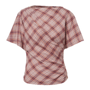 Neyela Plaid Top