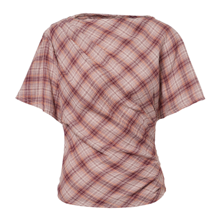 Neyela Plaid Top