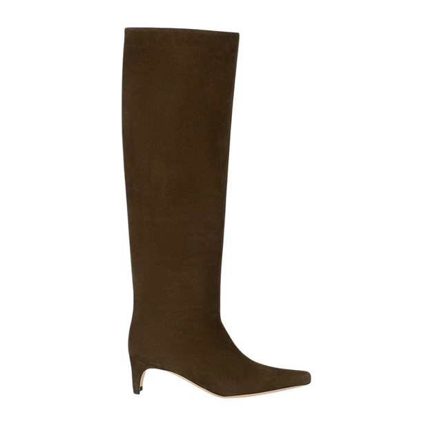 Suede Wally Boot in Truffle