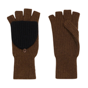 The Mitts in Chestnut/Black