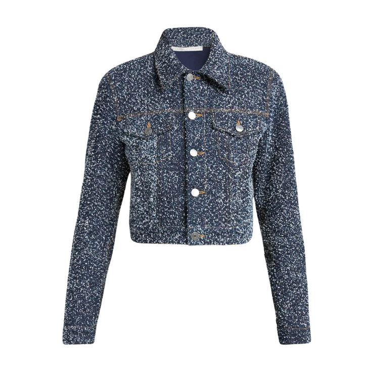 Boucle Denim Jacket