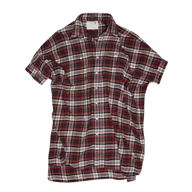 Plaid Oversized Shirtdress