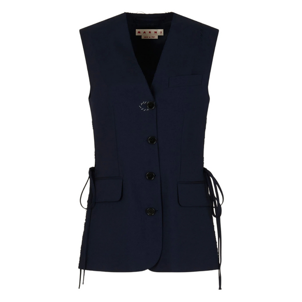 Side Tie Vest