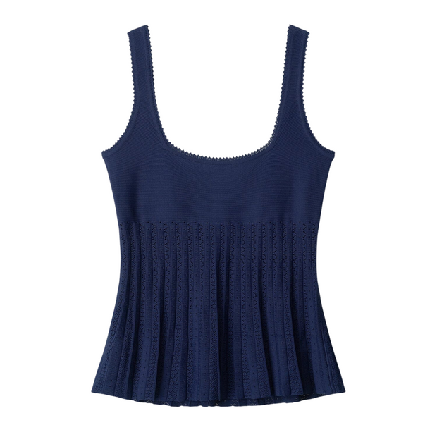 Navy Ellen Top