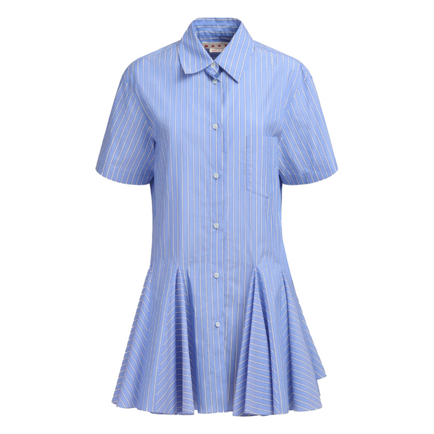 Blue China Stripe Dress