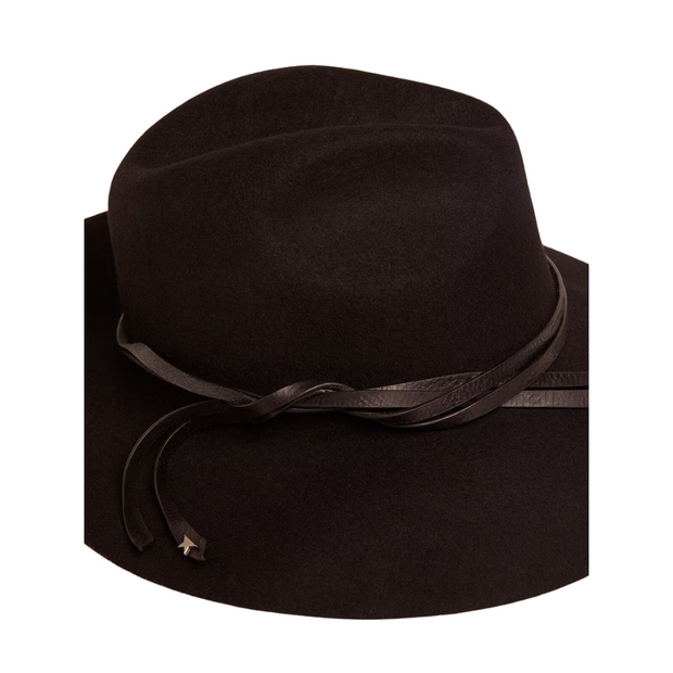 Black Felt Fedora