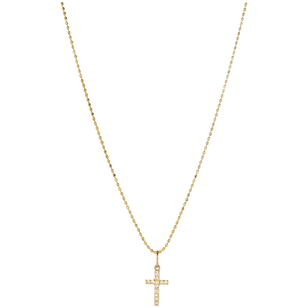 Tiny Cross Charm