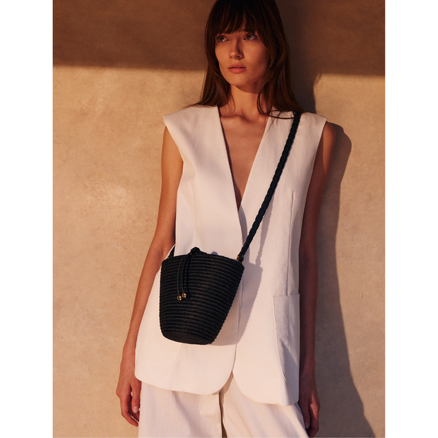 Black Mini Fan Bag