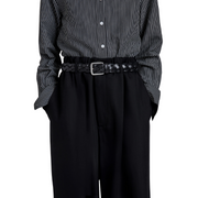 Wide Braided Belt