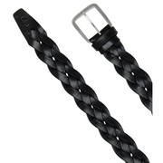 Wide Braided Belt