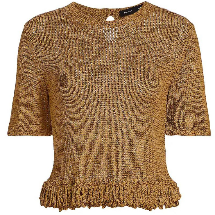Ribbon Crochet Top
