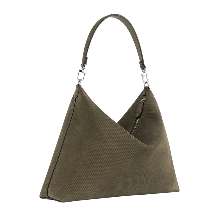 Medium Bevel in Suede Cord