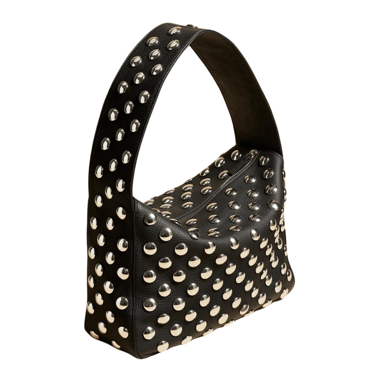 Elena Studded Shoulder Bag