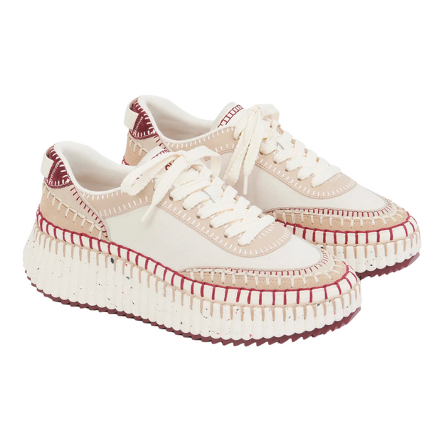 Purple & Biege Nama Sneaker