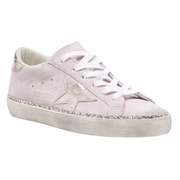 Pink & Platinum Glitter Edge Super Star