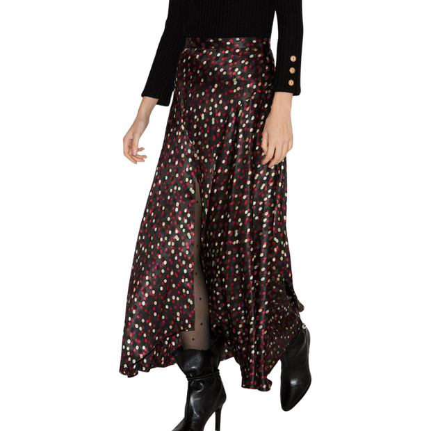 Sakura Polka Dot Skirt
