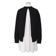 Black & White Knit Dress