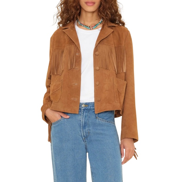 Mustang Suede Fringe Jacket