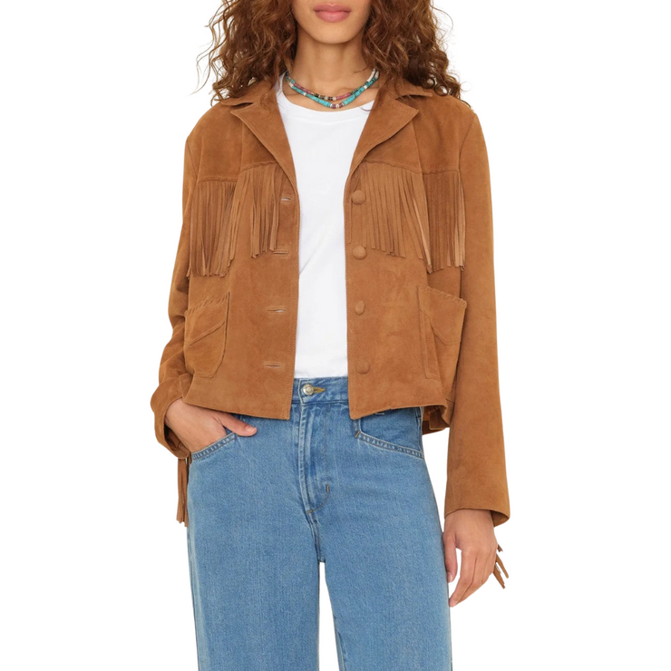 Mustang Suede Fringe Jacket